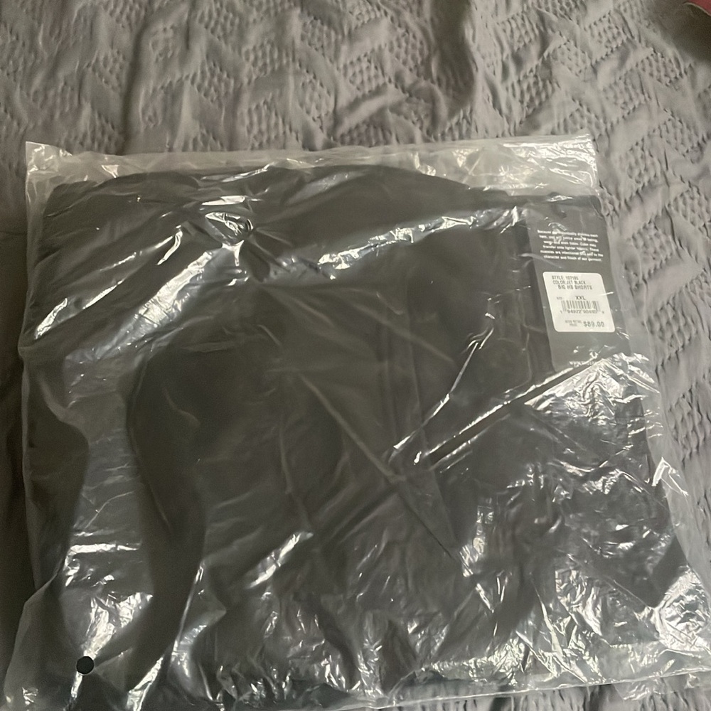 True Religion Black Big HS Shorts